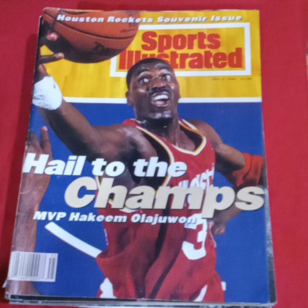 Sports Illustrated Houston Rockets Souvenir Issue 1994